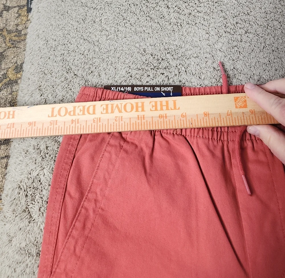 Gap Kids Boys Pull On Woven Short Rust Red XL (14/16)